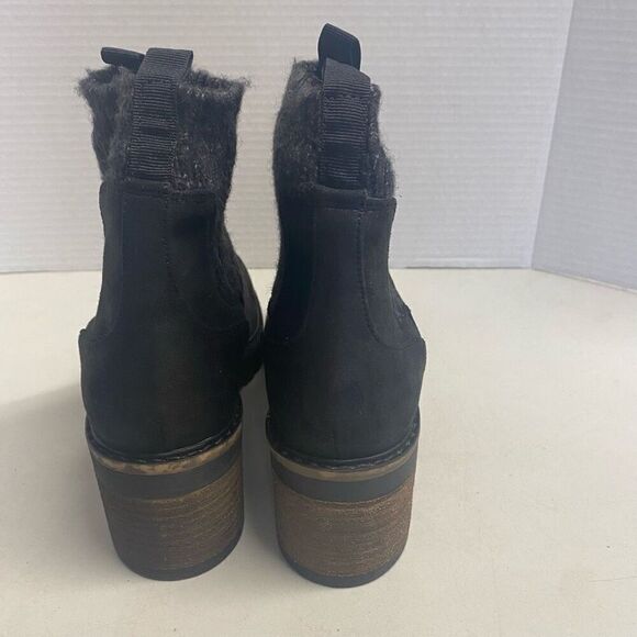 STEVE MADDEN Apollo Women’s Bootie Black Gray Size 7 Round Toe New No Box - Picture 12 of 12